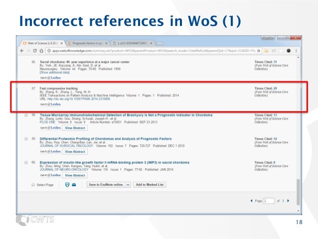 Accuracy of citation data in Web of Science and Scopus Accuracy of citation data in Web of Science and Scopus