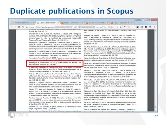 Accuracy of citation data in Web of Science and Scopus