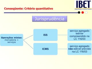 Conseqüente: Critério quantitativo Jurisprudência 