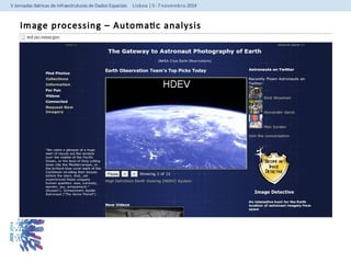 Image processing – Automatic analysis 
 