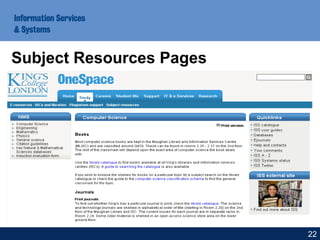 Subject Resources Pages
22
 