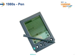 #ISSlearn 7
1980s - Pen
 