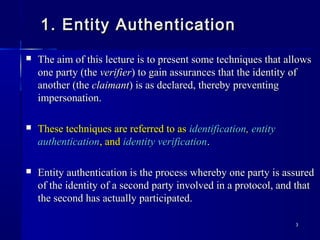 Iss lecture 5 | PPT