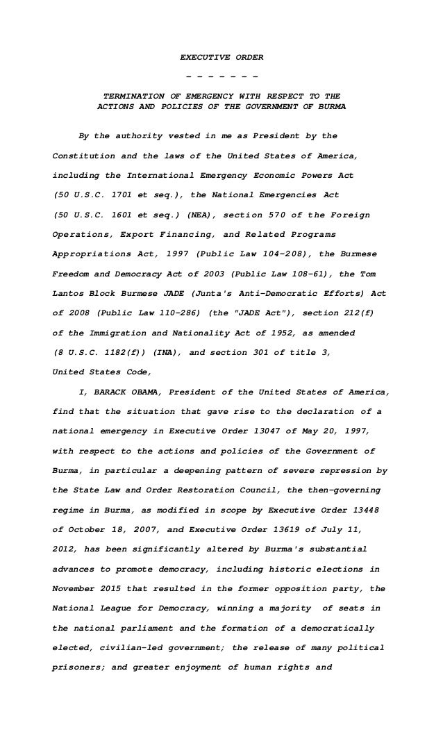 Issuance of stock options to the executives