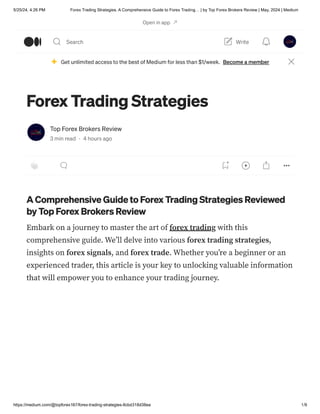 top forex brokers for forex and cfd trading