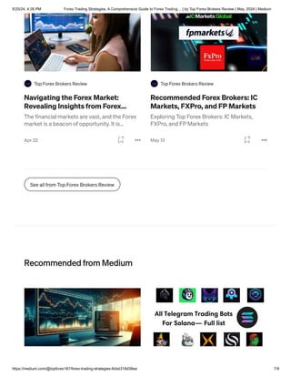 top forex brokers for forex and cfd trading