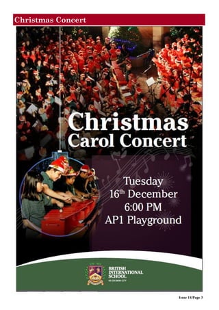 Issue 14/Page 3
Christmas Concert
 