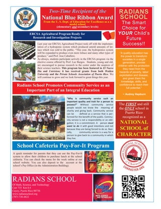 Radians News Letter, September 2014