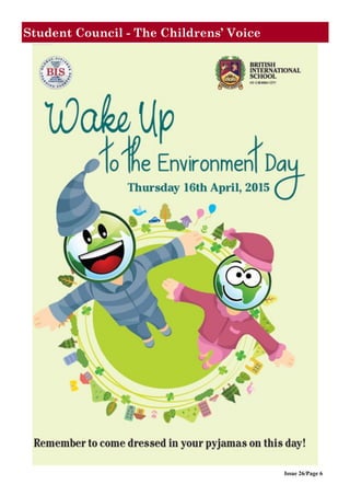 Issue 26/Page 6
Student Council - The Childrens’ Voice
 