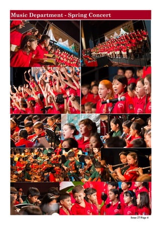 Issue 27/Page 4
Music Department - Spring Concert
 