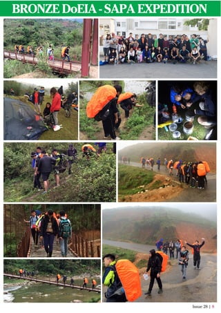 Issue 28 | 8
BRONZE DoEIA - SAPA EXPEDITION
 