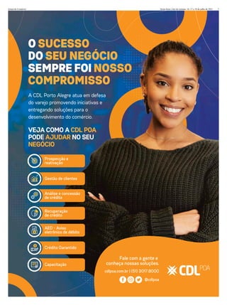 Jornal do Comércio 7
Sexta-feira e im de semana, 16, 17 e 18 de julho de 2021
 