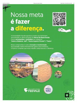 Sexta-feira, 29 de Abril de 2022
Jornal do Comércio Marcas de Quem Decide 47
 