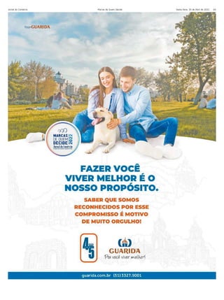 Sexta-feira, 29 de Abril de 2022
Jornal do Comércio Marcas de Quem Decide 65
 