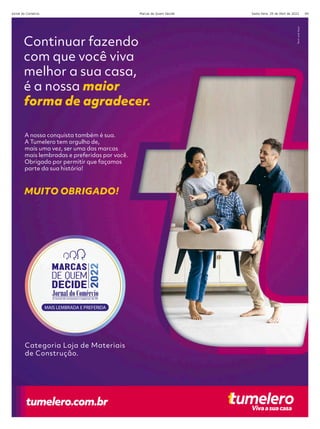 Sexta-feira, 29 de Abril de 2022
Jornal do Comércio Marcas de Quem Decide 69
 
