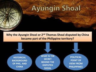 Ayungin Shoal Issue in West Philippine Sea | PPTX