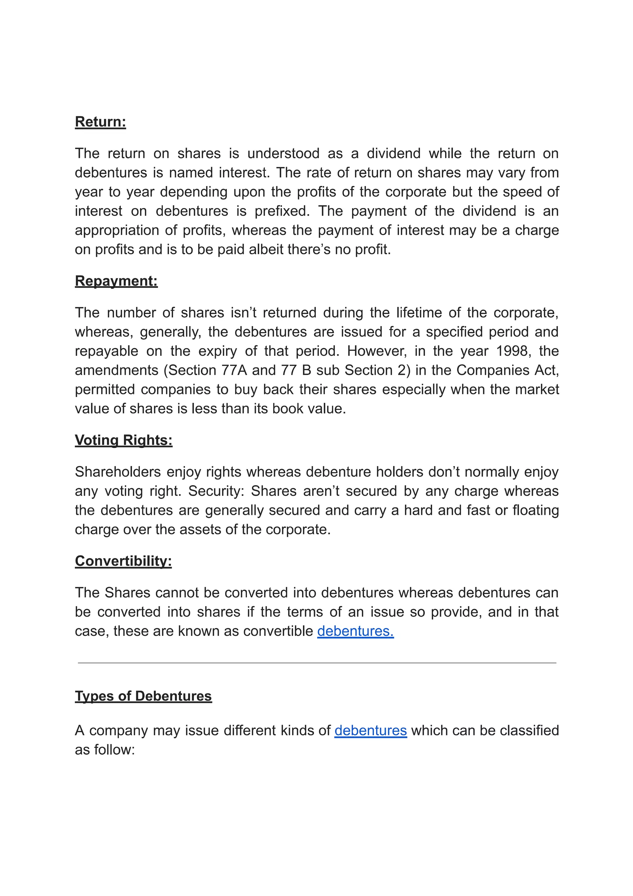 Issue And Redemption Of Debentures Pdf Personal Debt Personal Finance