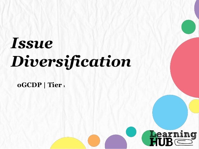 How to implement a diversification strategy