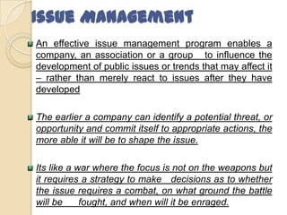 Issue management | PPTX