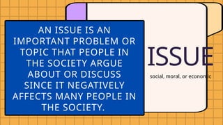 ISSUES IN THE SOCIETY AND PROPAGANDA TECHNIQUES | PPTX