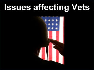 Issues affecting Vets 