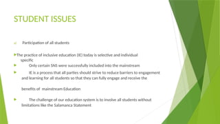 ISSUES AND CHALLENGES IN THE IMPLEMENTATION OF INCLUSIVE EDUCATION.pptx