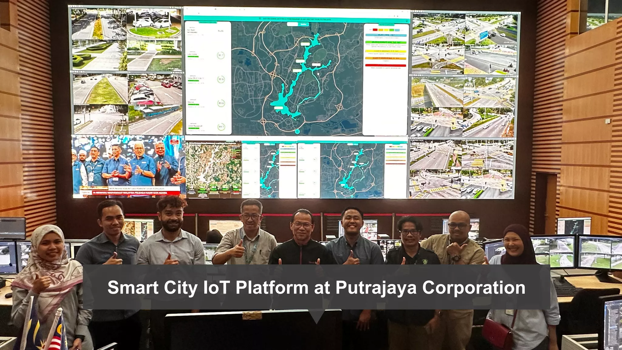 favoriot
Smart City IoT Platform at Putrajaya Corporation
 