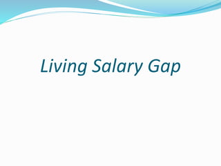 Living Salary Gap
 
