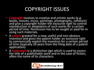 Issues and trend in multimedia | PPT