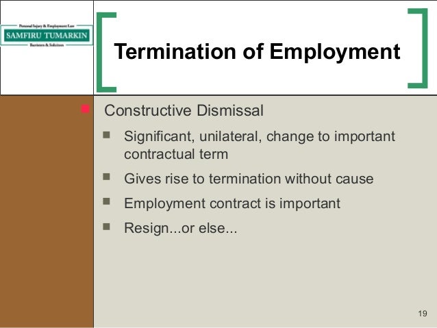 Stock options when terminated
