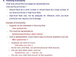 Issues in knowledge representation