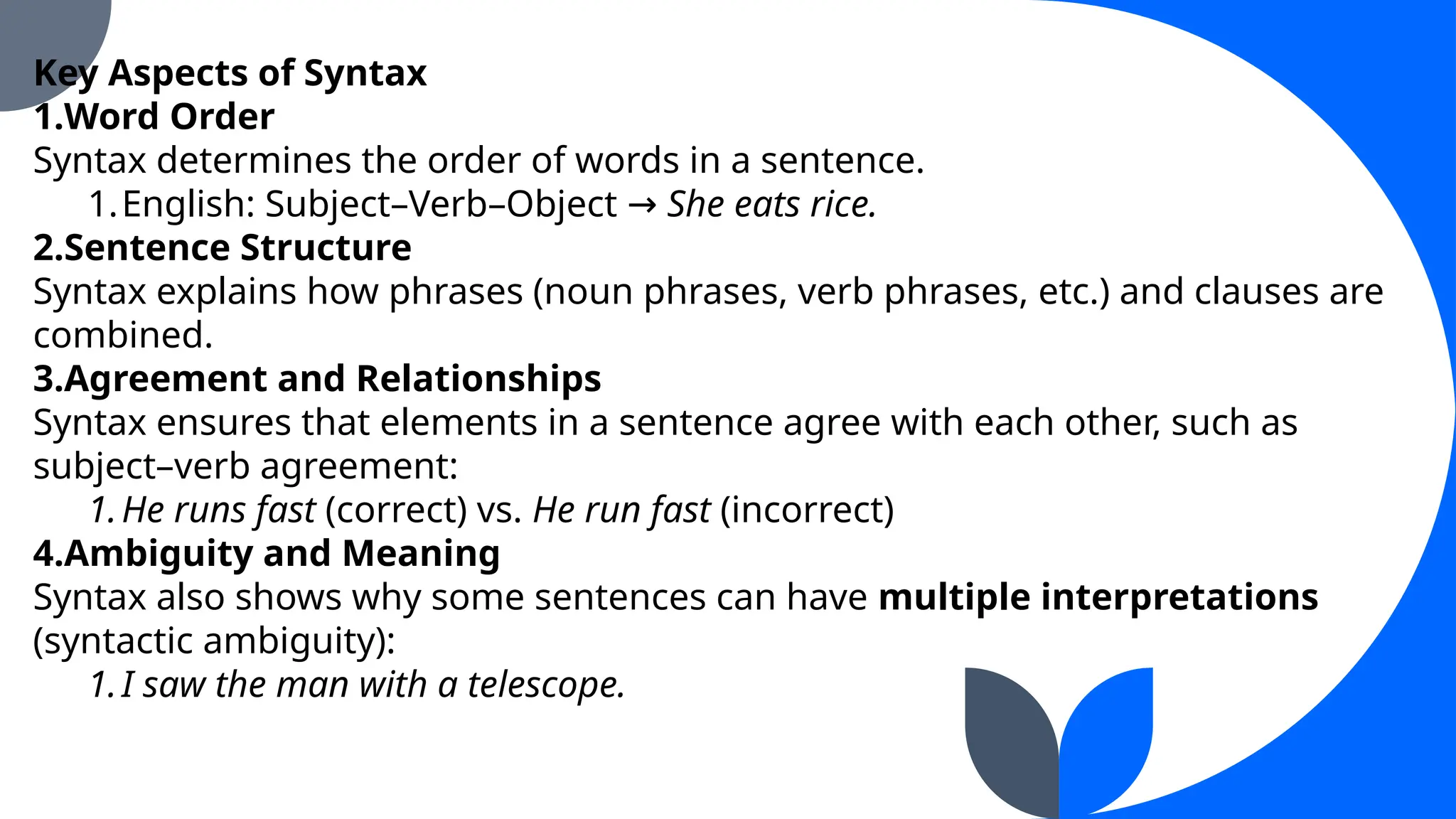 ENGLISH SUBJECT- THE ISSUES IN SYNTAX.pptx