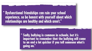 Issues of school students