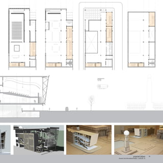 projected [id]eas
museum and informational display | syracuse, ny
LEVEL3
LEVEL2
LEVEL1
BASEMENT
VIEW FROM SOUTH
SECTION B
1’-0”= 1/8”
26
 