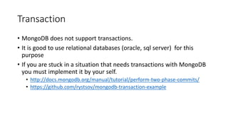 MongoDB | PPT