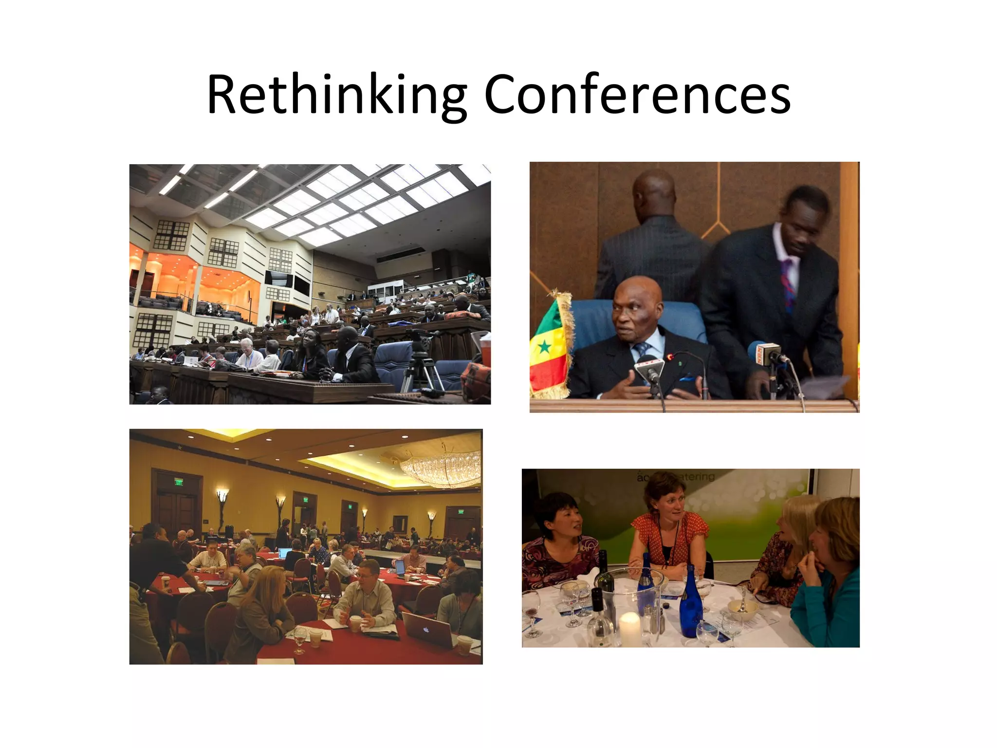Rethinking Conferences 