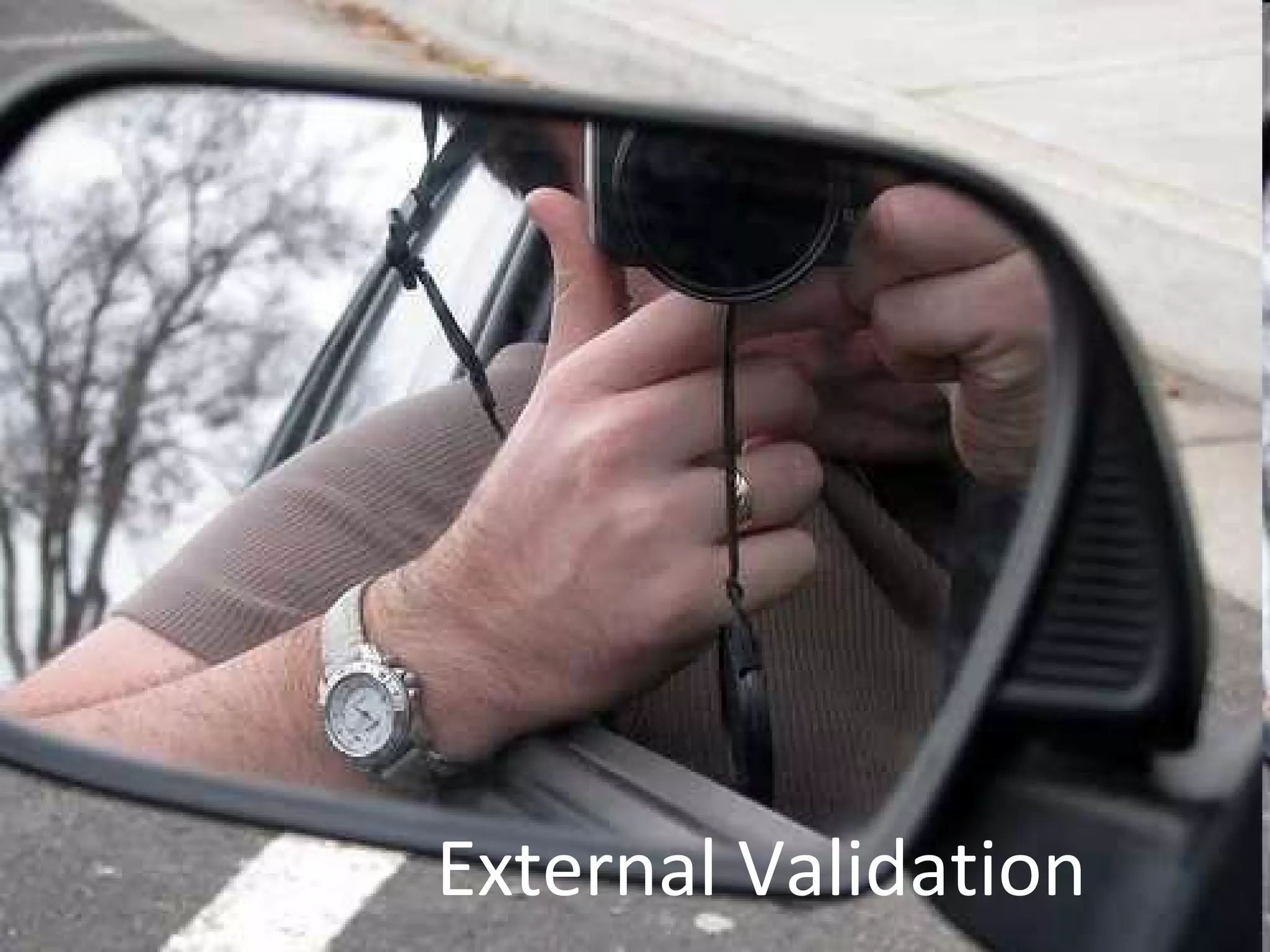 External Validation 