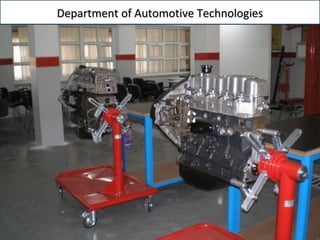 Department of Automotive TechnologiesDepartment of Automotive Technologies
 