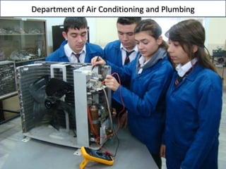 Department of Air ConditioningDepartment of Air Conditioning and Plumbingand Plumbing
 