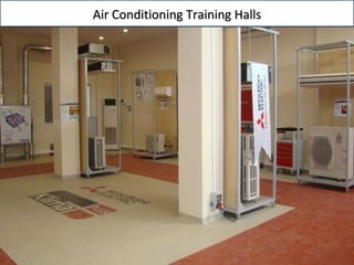 Air Conditioning Training HallsAir Conditioning Training Halls
 