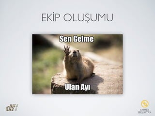 EKİP OLUŞUMU
 