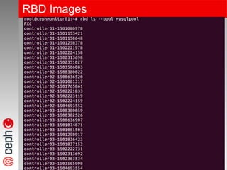 RBD Images
 