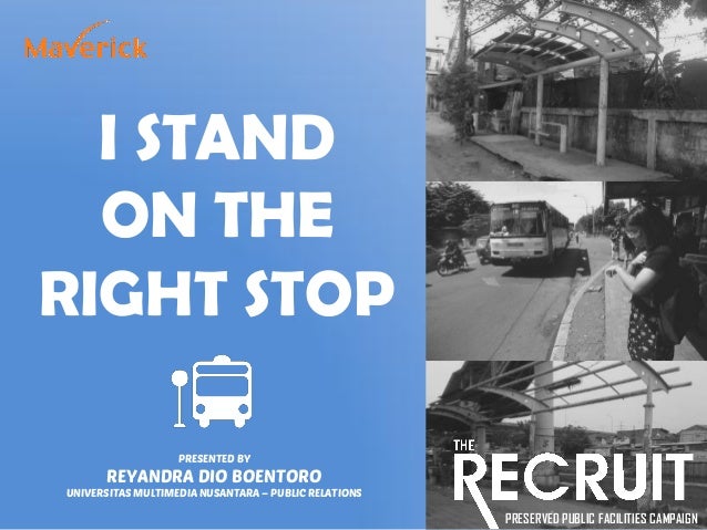 I Stand On The Right Stop Campaign