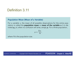 Copyright © 2017 Pearson Education, Ltd. Chapter 3, Slide 42
Definition 3.11
 