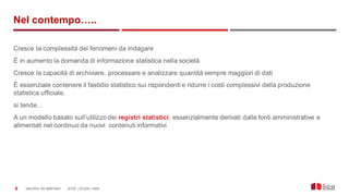 L’Istat: all’interno della produzione e diffusione dell’informazione statistica ufficiale