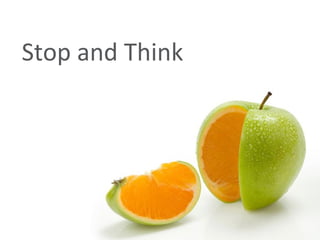 Stop and Think 