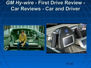 78-140
GM Hy-wireGM Hy-wire - First Drive Review -- First Drive Review -
Car Reviews - Car and DriverCar Reviews - Car and...