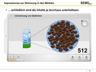 Impressionen zur Stimmung in den Märkten … schließlich sind die Inhalte ja durchaus unterhaltsam.  