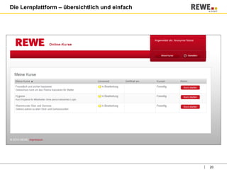 Die Lernplattform – übersichtlich und einfach 