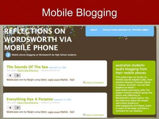 #1 Mobile Podcasting Project:  Radio TheaterElementary School 3rd-6th  gradersUsed: http://hipcast.comWeb link:http://stjosephschooltrenton.com/blog/